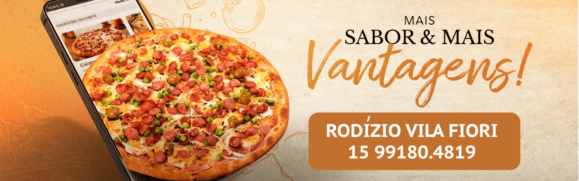 Pizzaria Dom Angelo Rodízio Vila Fiori Sorocaba Delivery Campolim Sorocaba